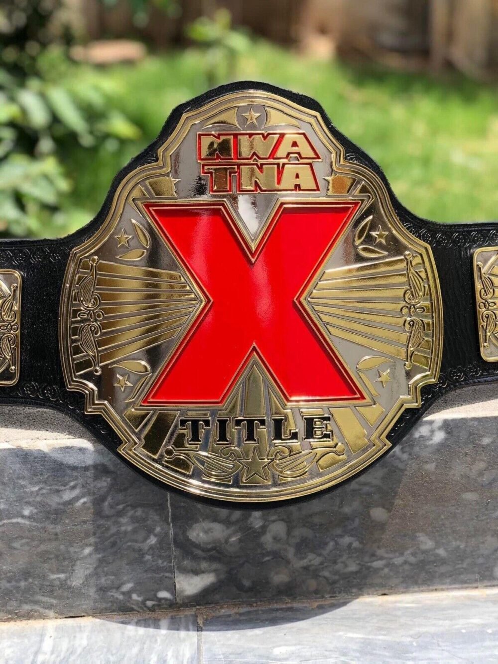 NWA TNA X Made Championship Belt