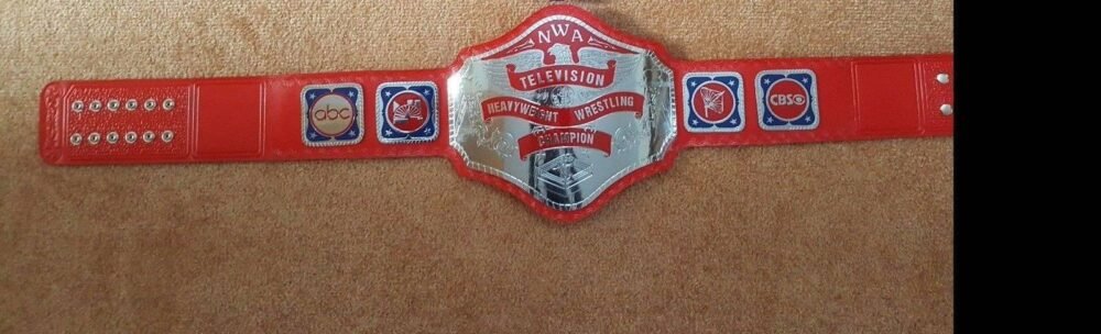 NWA TELEVISION HEAVYWEIGHT Championship Title Belt - Image 5