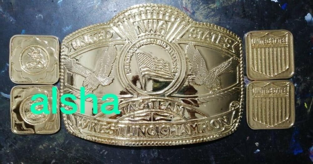 NWA US TAG TEAM Championship Belt - Image 10