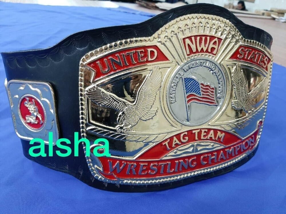 NWA US TAG TEAM Championship Belt - Image 3