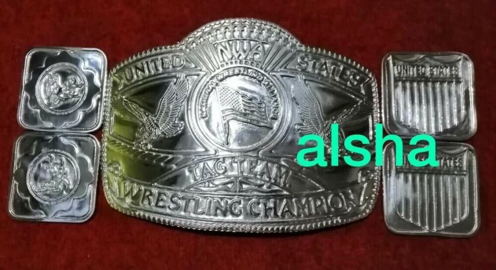 NWA US TAG TEAM Championship Belt - Image 9