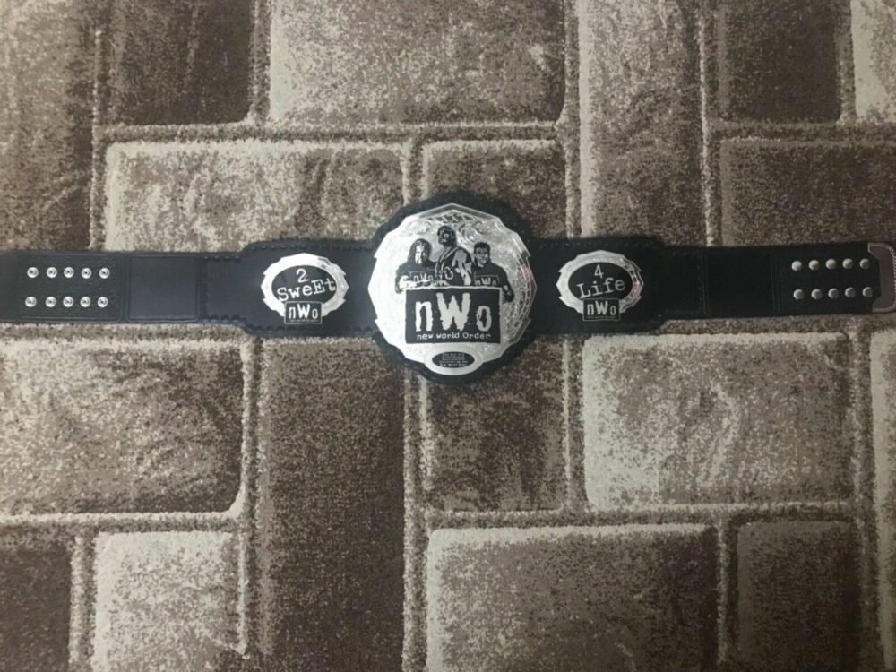 NWO NEW WORLD ORDER Brass Championship Belt - Image 2