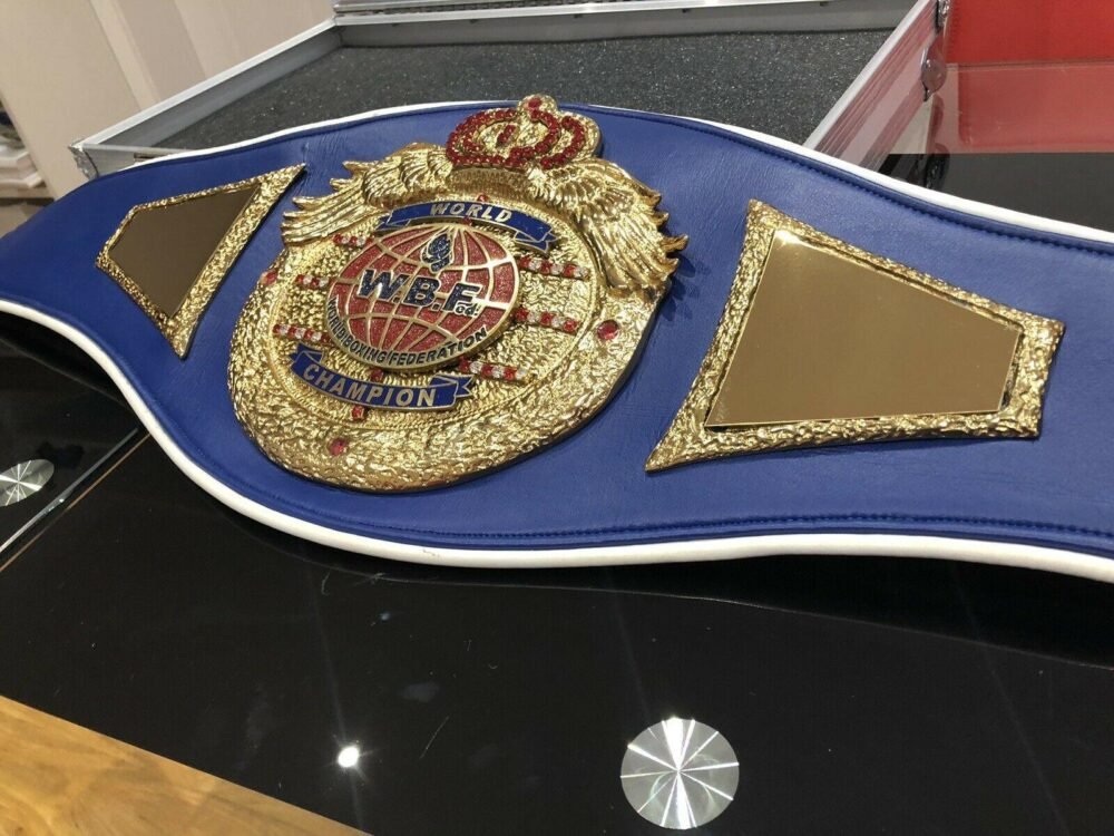 WBF Boxing Championship Title Belt - Image 5