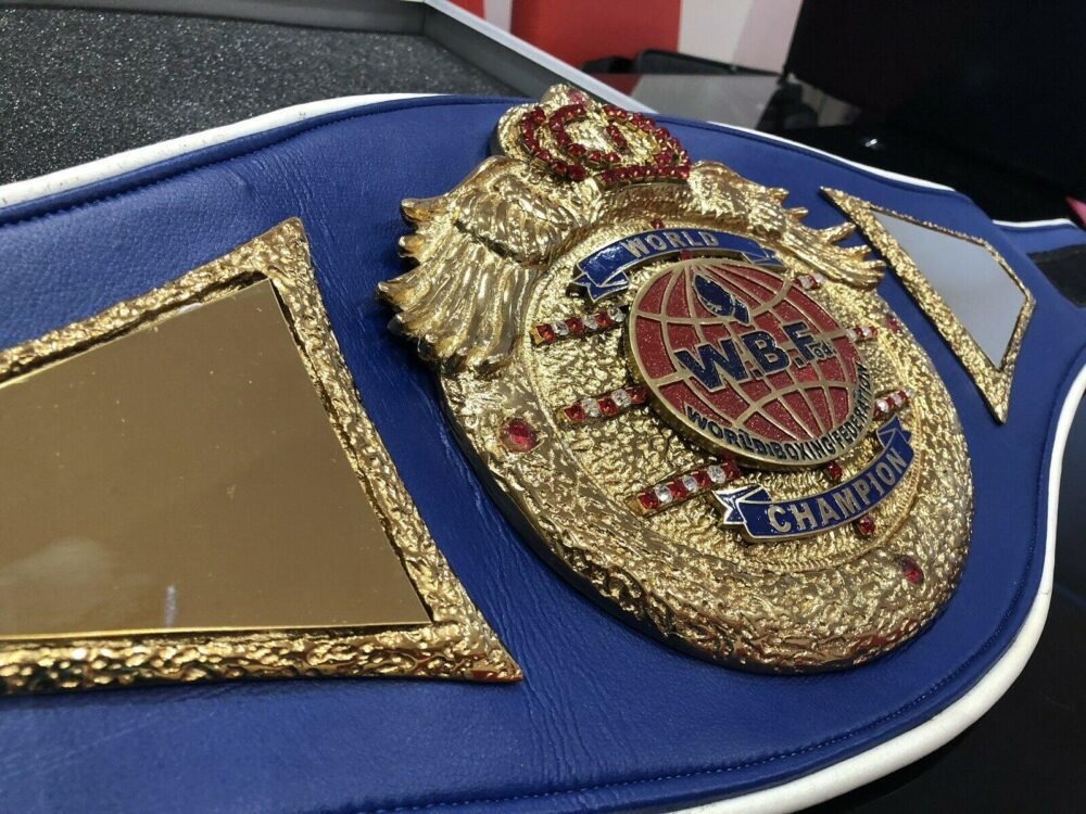 WBF Boxing Championship Title Belt - Image 6