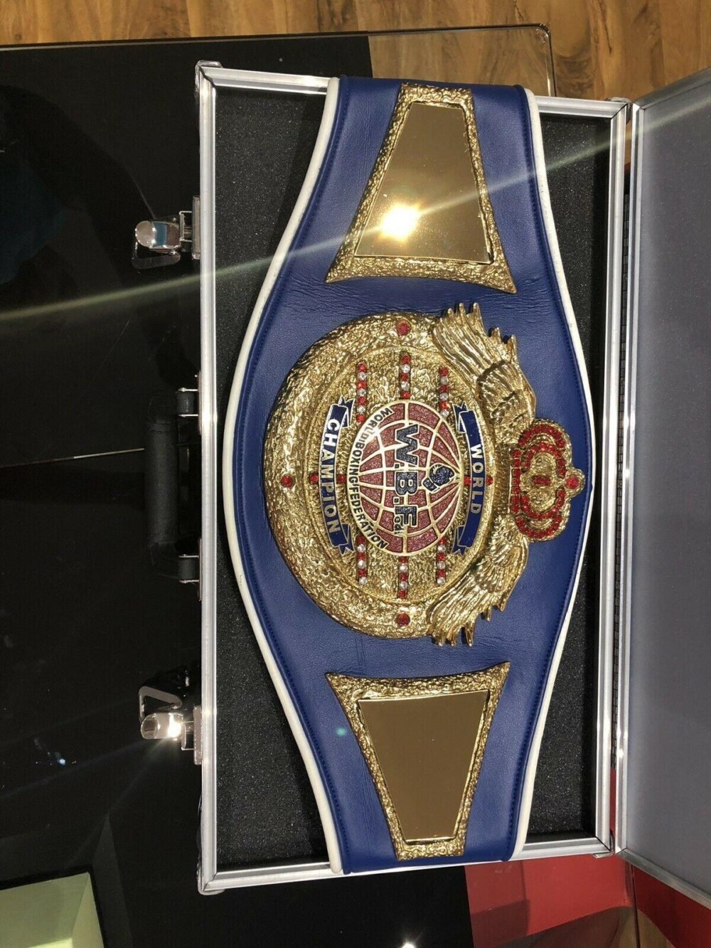 WBF Boxing Championship Title Belt - Image 8