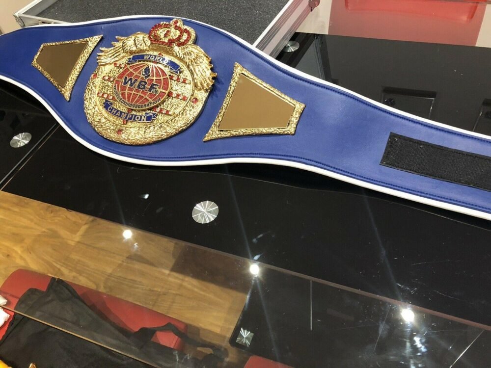 WBF Boxing Championship Title Belt - Image 9