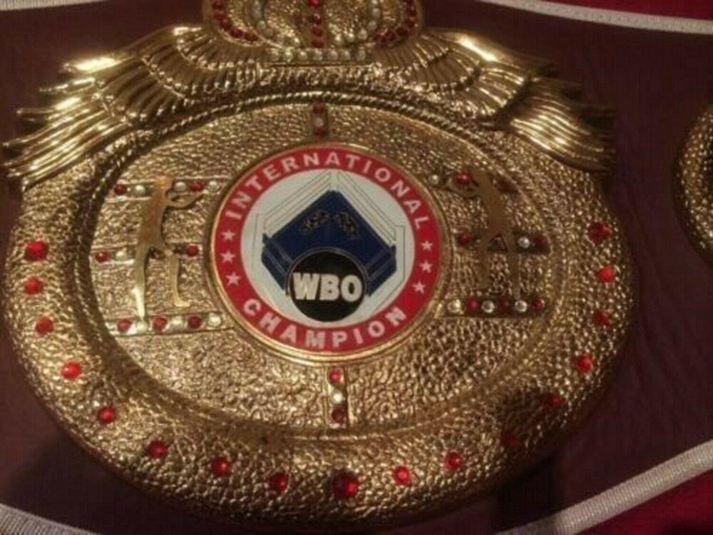 WBO Boxing Championship Title Belt - Image 3