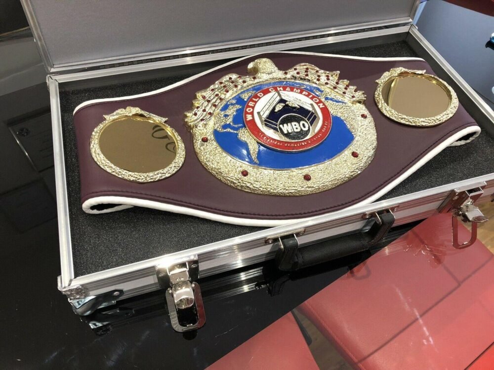 WBO Boxing Championship Title Belt