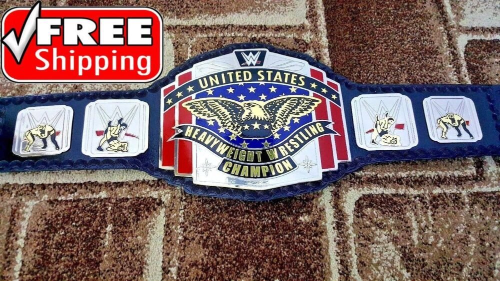 WWE UNITED STATES HEAVYWEIGHT Brass Championship Title Belt