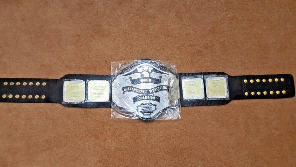 WWF HULK HOGAN 84 Brass Championship Belt - Image 2