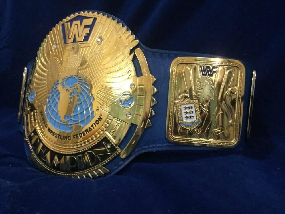 WWF BIG EAGLE ATTITUDE ERA Championship Title Belt - Image 2