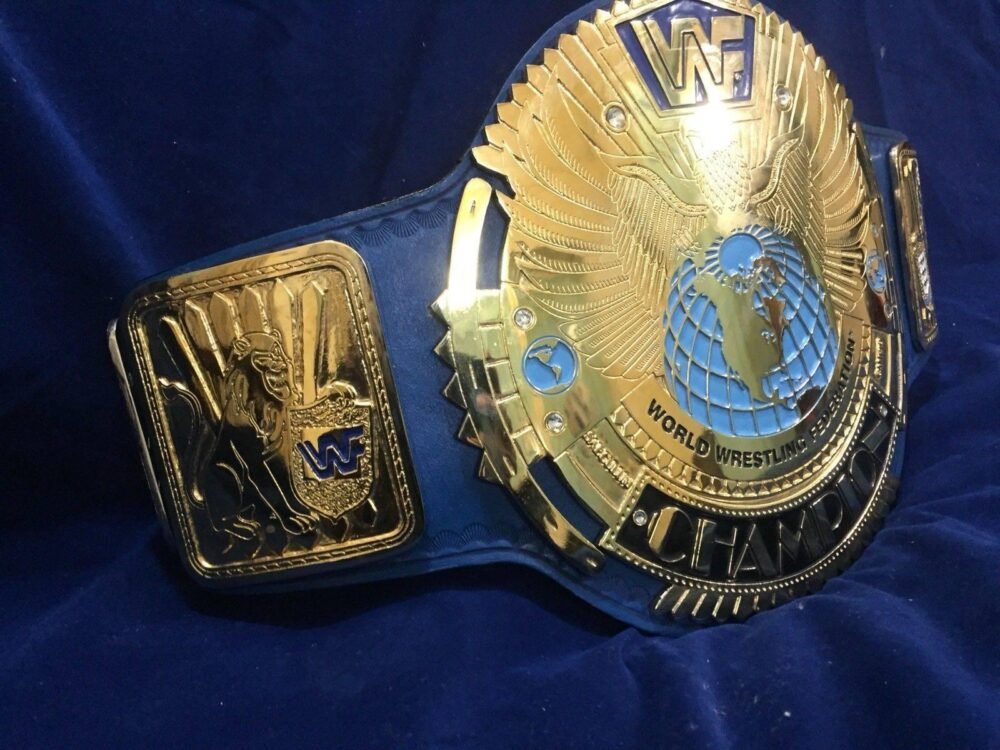 WWF BIG EAGLE ATTITUDE ERA Championship Title Belt - Image 3