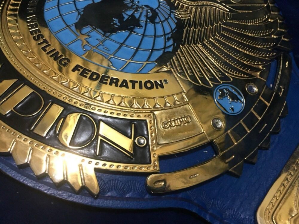 WWF BIG EAGLE ATTITUDE ERA Championship Title Belt - Image 7