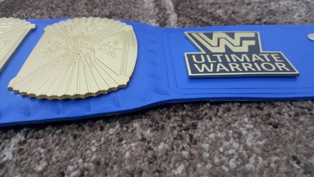 WWF ULTIMATE WARRIOR WINGED EAGLE Brass Championship Title Belt - Image 3