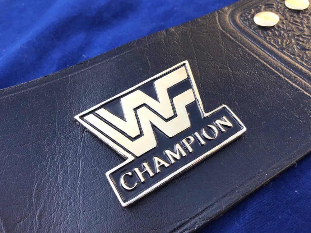 WWF WINGED EAGLE DUAL PLATED Championship Belt - Image 12