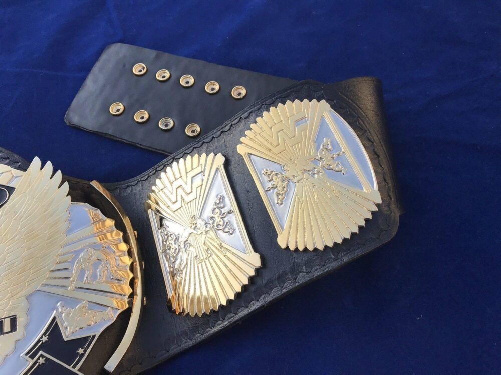 WWF WINGED EAGLE DUAL PLATED Championship Belt - Image 11