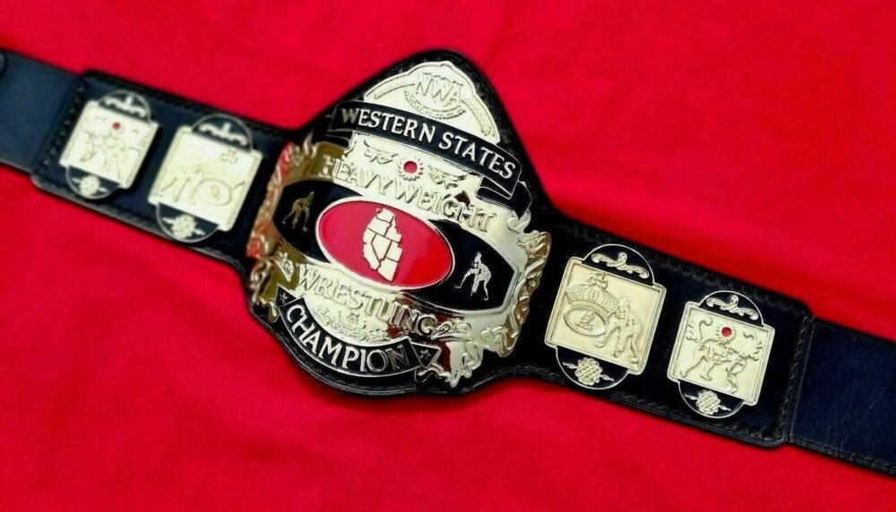 NWA WESTERN STATES HEAVYWEIGHT  Championship Belt - Image 2